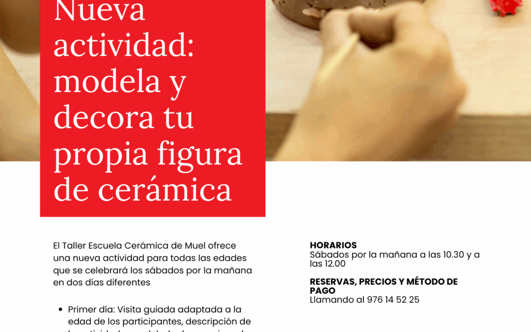 Crea tu propia cerámica de Muel