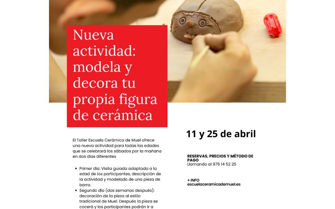 Crea tu propia cerámica de Muel
