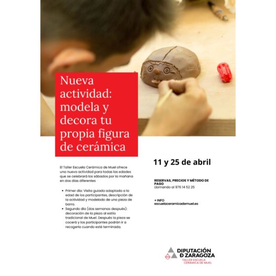 Crea tu propia cerámica de Muel